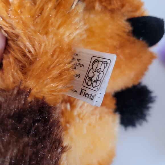 Lot 3 Long Tail Plush Cat and Red Panda Stuffed Animals 16" Multicolor Plushie - Picture 12 of 16